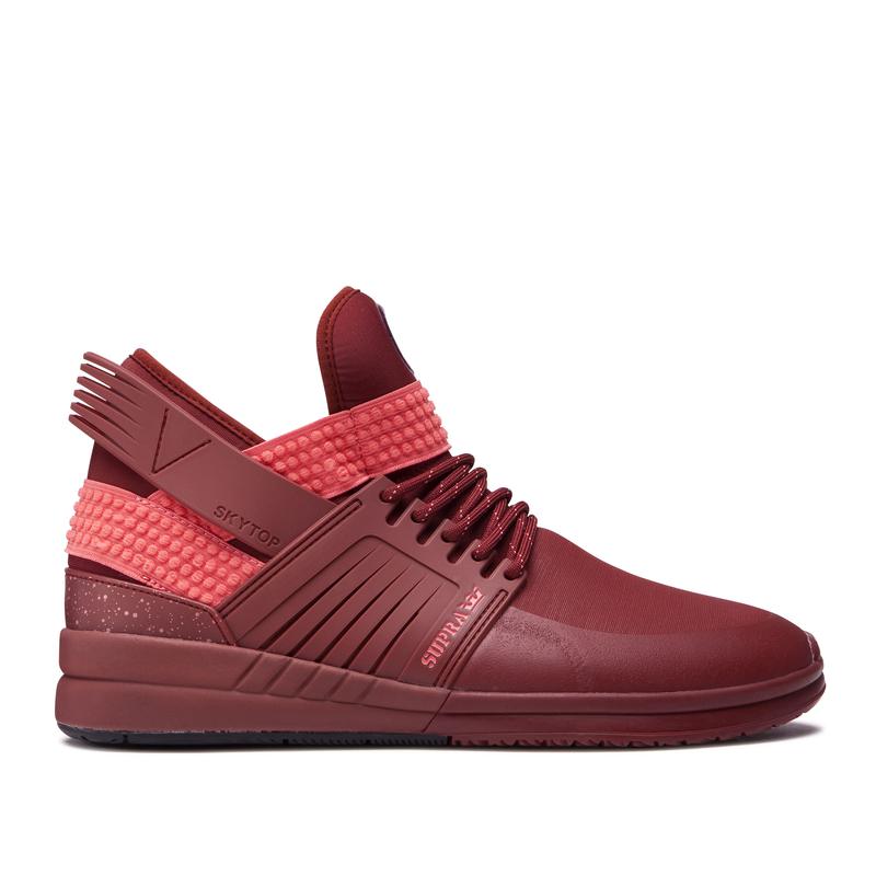 Supra SKYTOP V Sneaker High Damen Bordeaux Bestellen WENXU7215